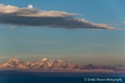 Moonrise from Lake Titicaca